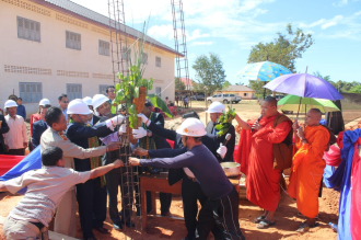 India provides grant assistance for classrooms construction in Laos   